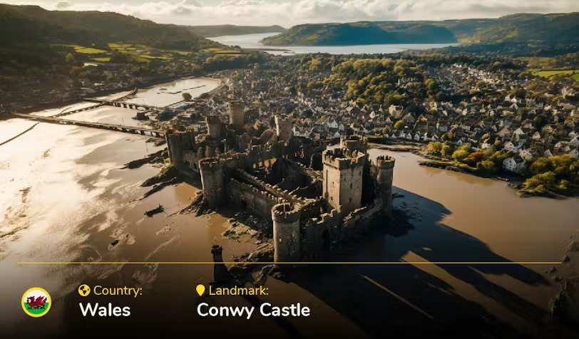 Conwy Castle climate change